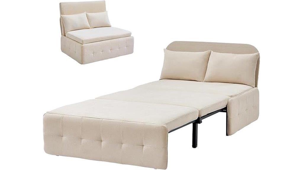 twin size convertible sofa