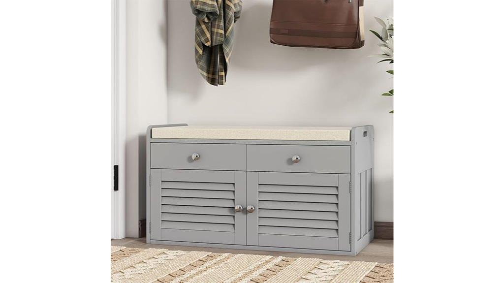 two drawers two doors