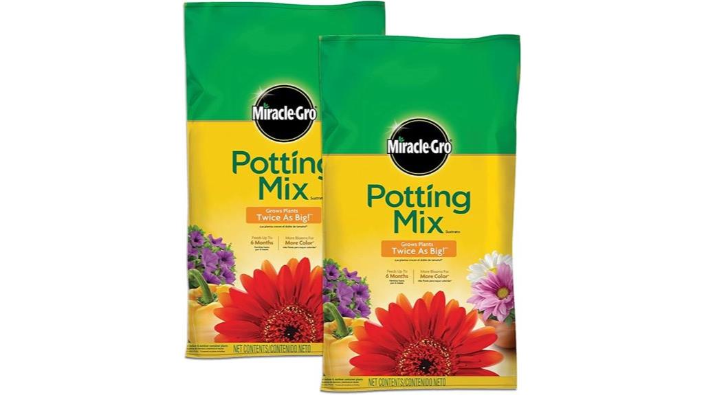 two pack potting mix