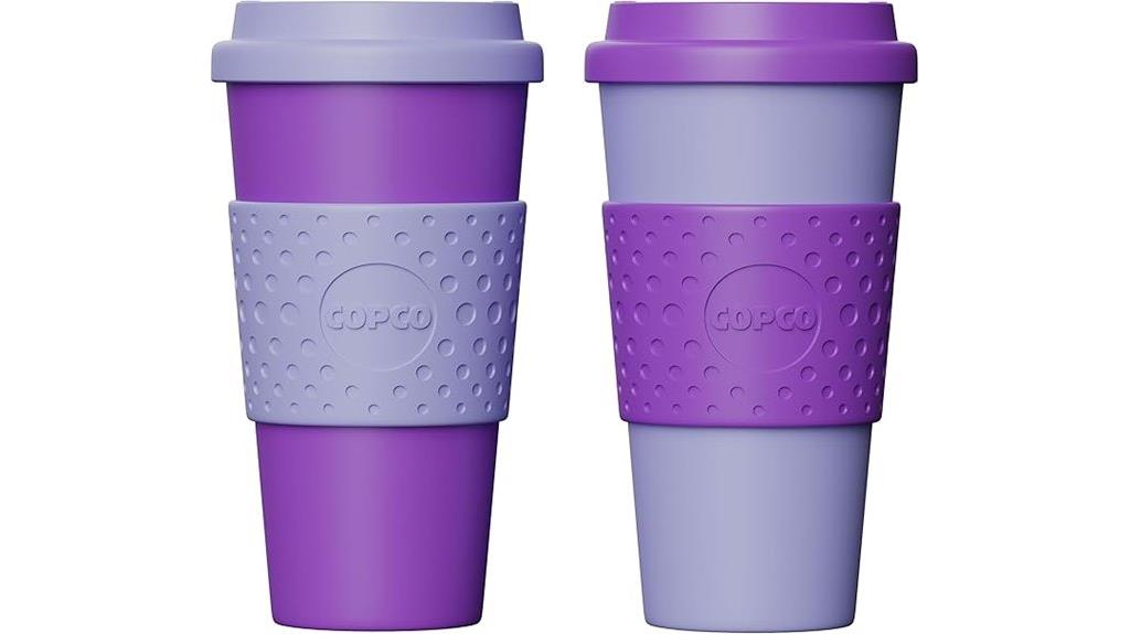 two piece travel mug set