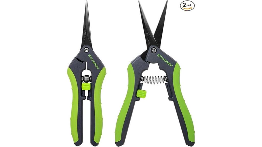 two pruning shears set