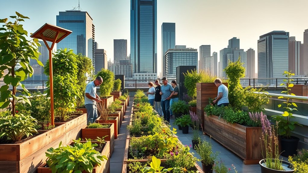 urban garden sustainability and community