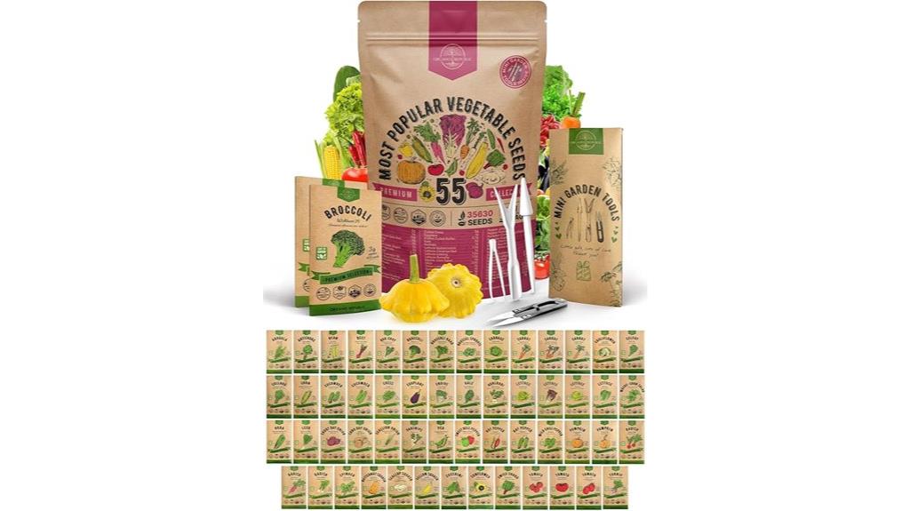 vegetable seeds variety pack