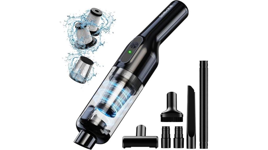 versatile cordless handheld vacuum