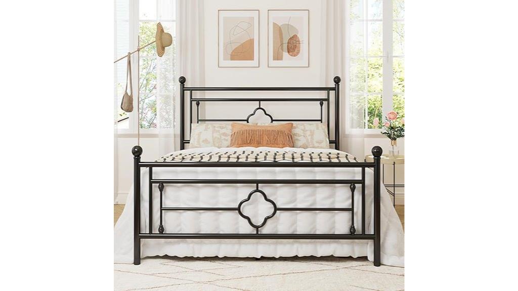 victorian queen size bed
