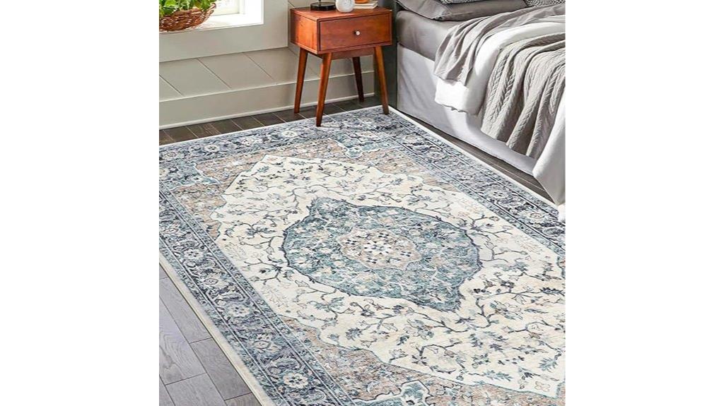 vintage boho non slip rug