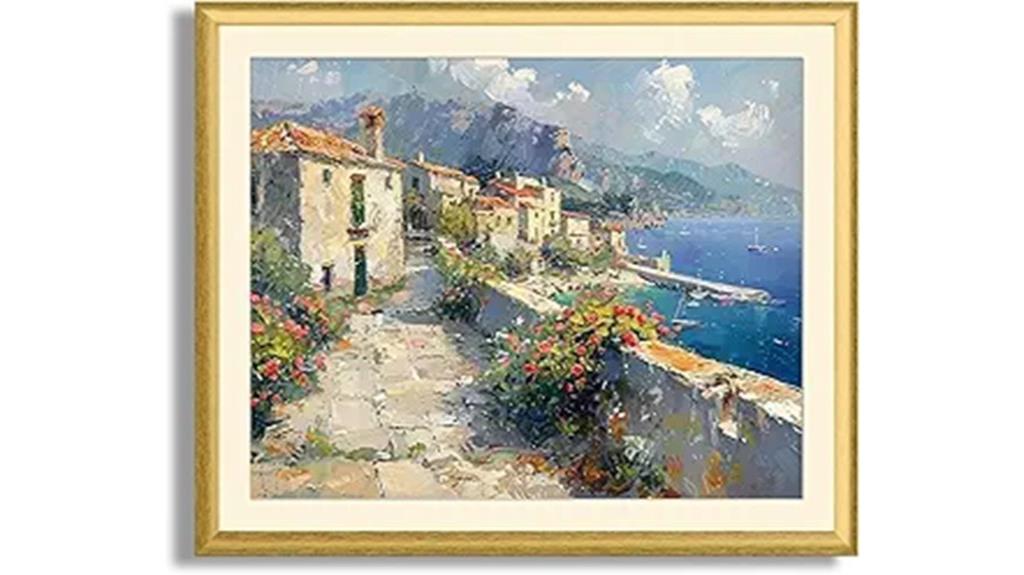 vintage wall art frame