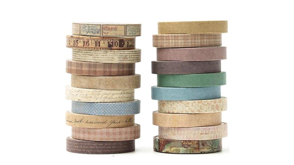 vintage washi tape collection