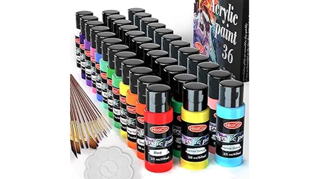 vivid non toxic acrylics