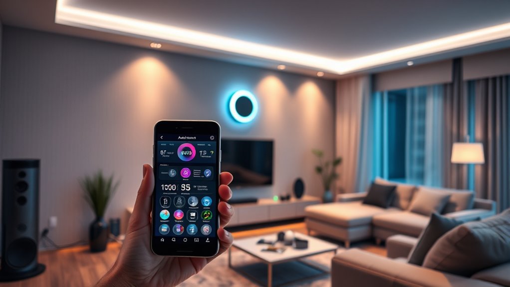 voice activated sensor automation