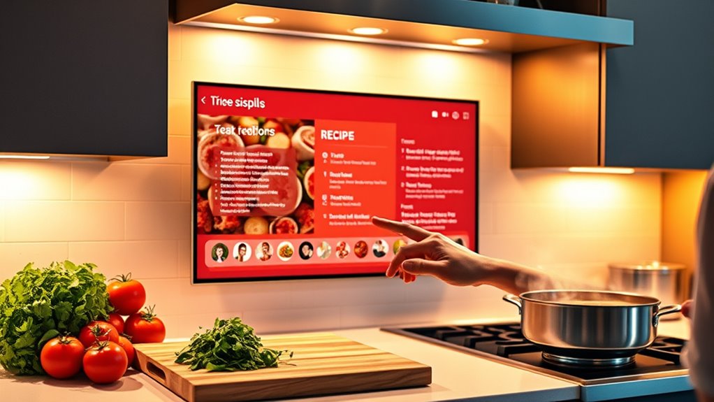voice controlled kitchen automation