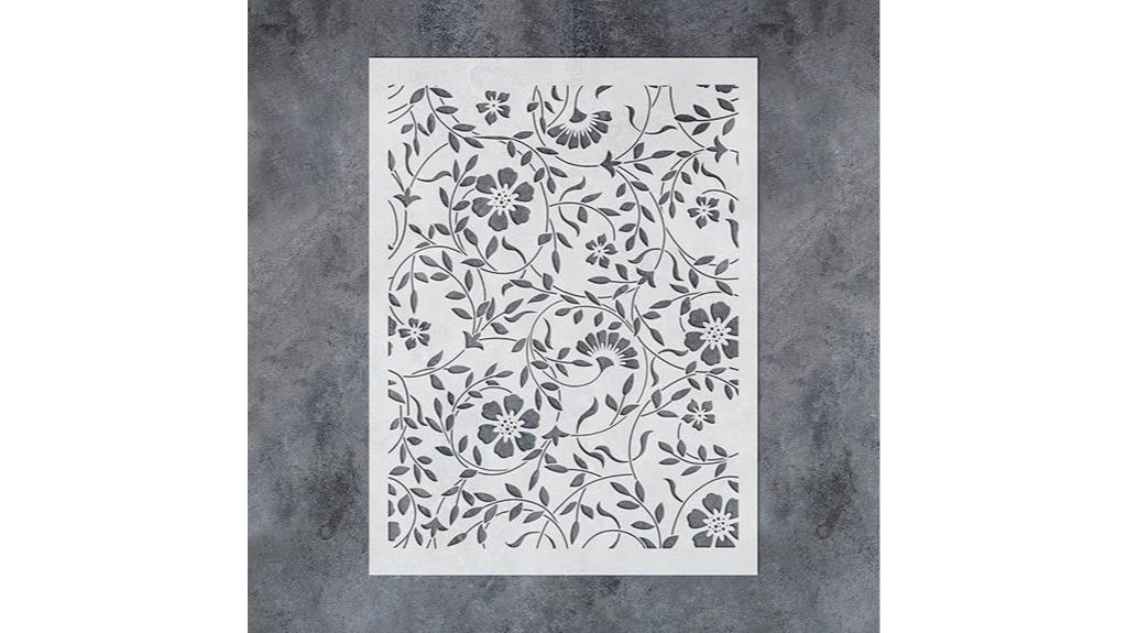 wall and floor stencil designs