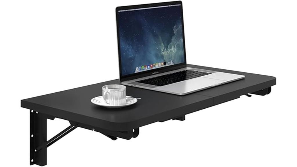 wall mounted folding desk