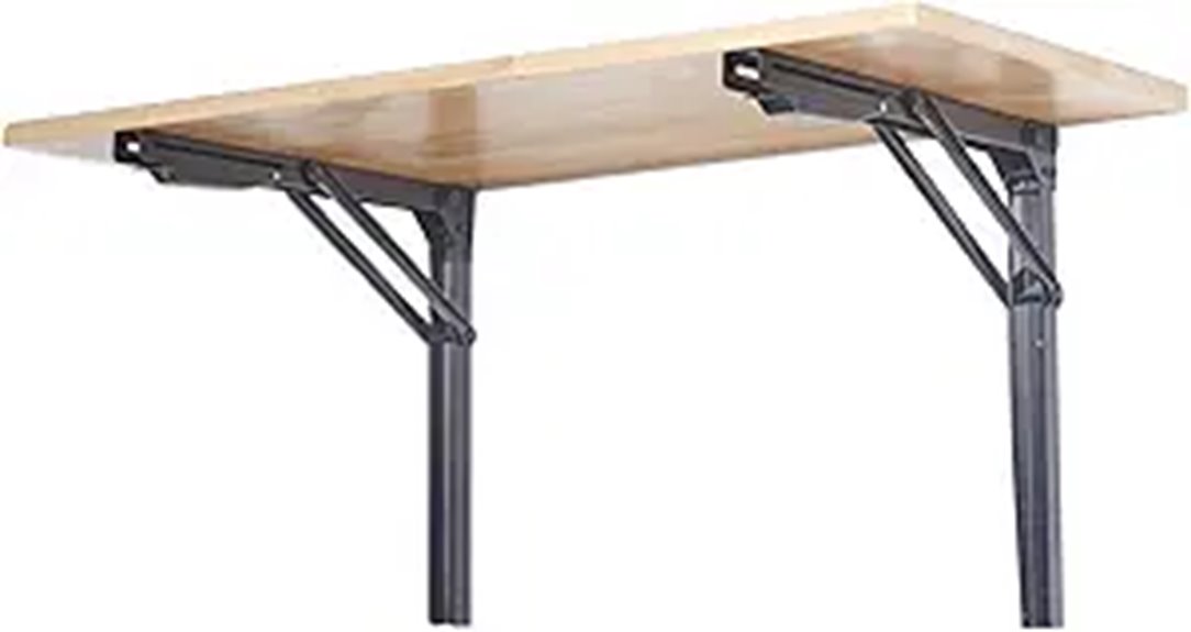 wall mounted folding workbench