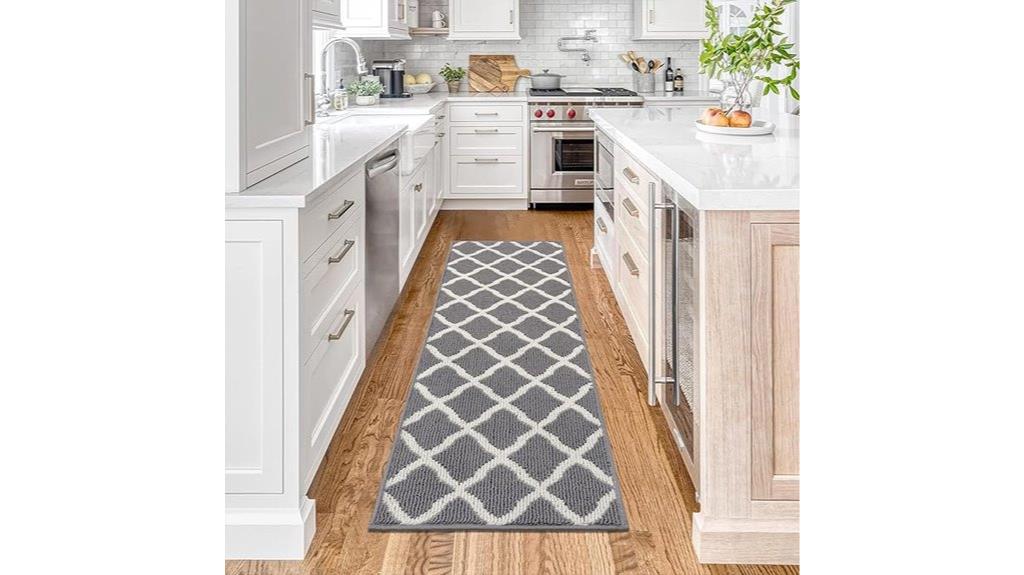 washable narrow runner rug