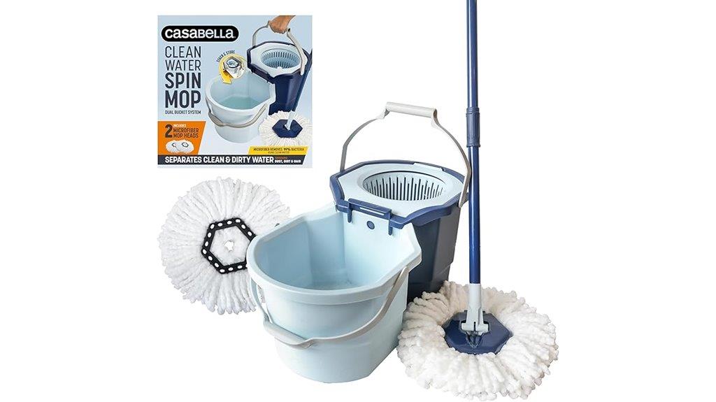water spin mop set
