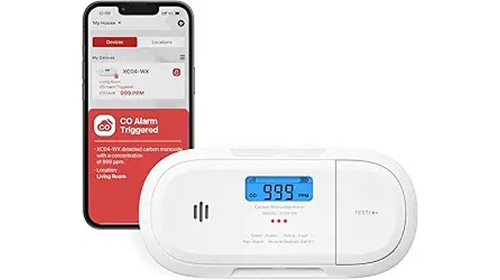 wi fi carbon monoxide detector
