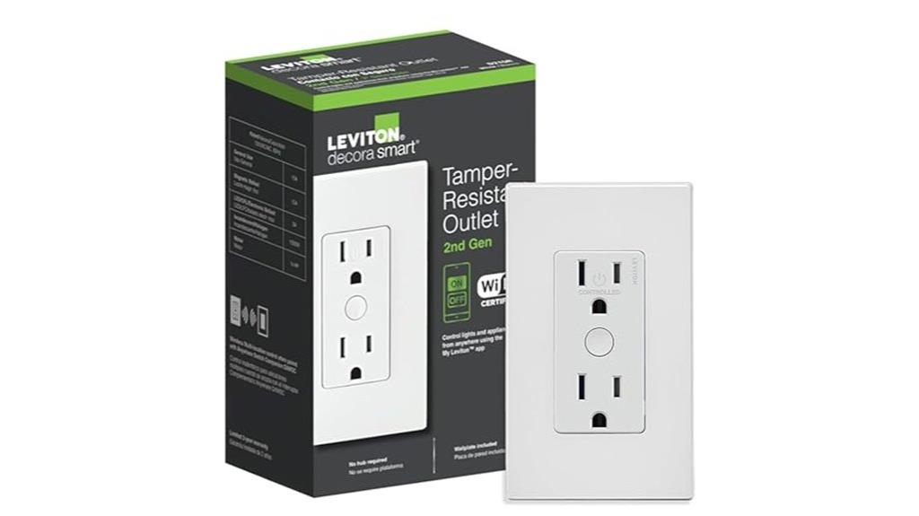 wi fi decora smart outlet