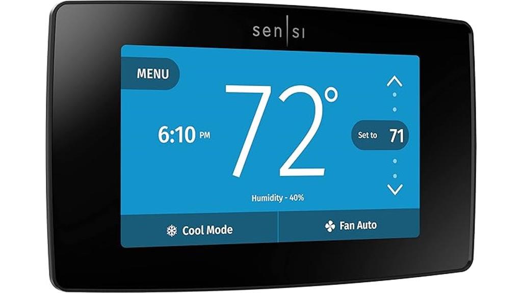 wi fi enabled thermostat control