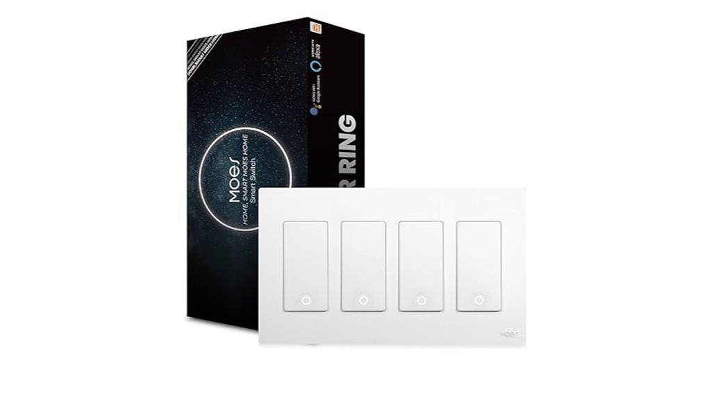 wifi 4 gang light switch