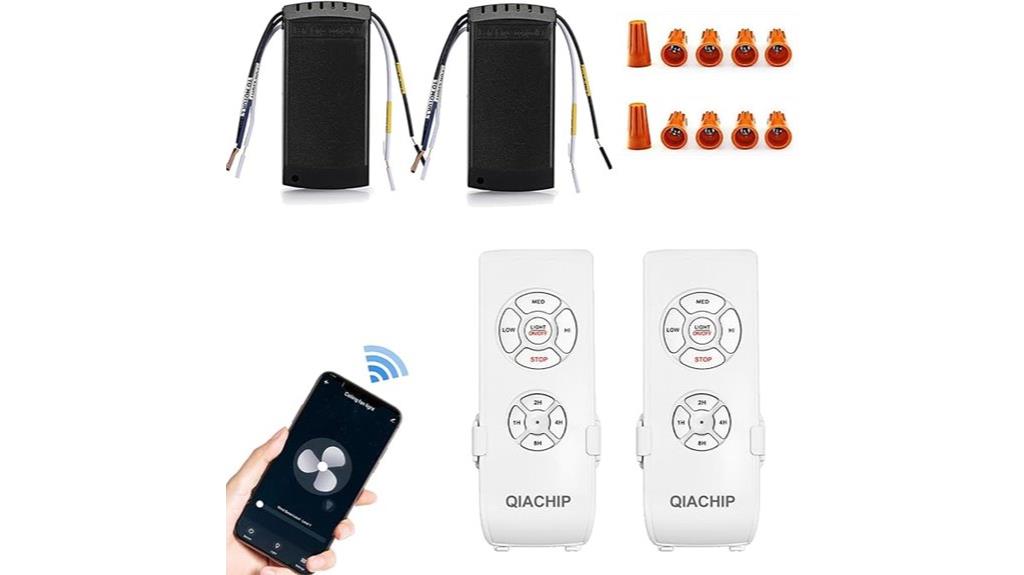 wifi ceiling fan remote