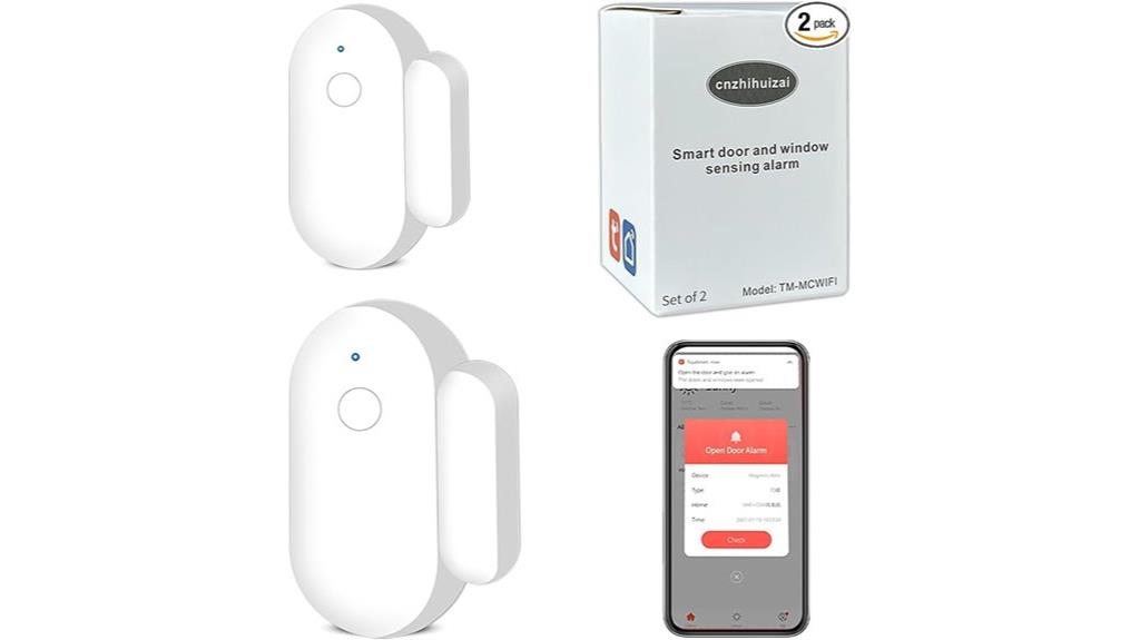 wifi door window sensor set