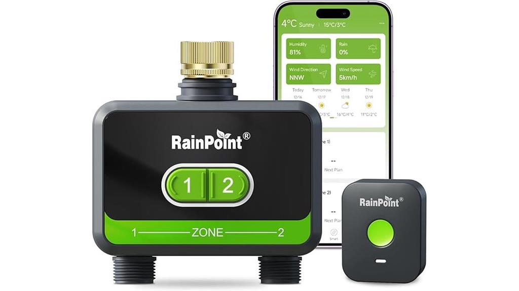 wifi water timer for garden