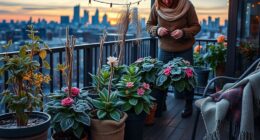 winterize your balcony plants
