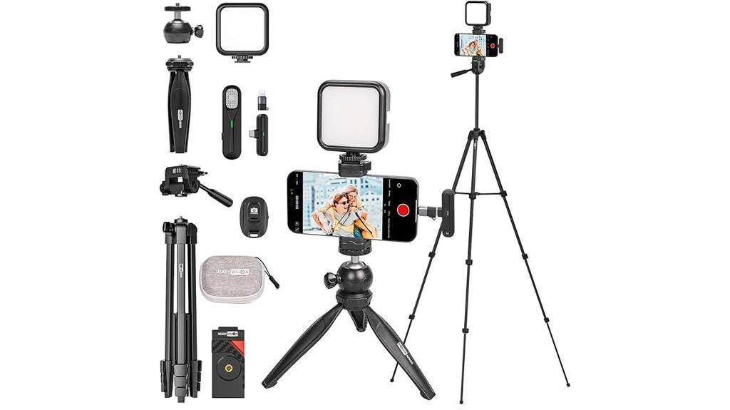 wireless lavalier vlogging kit
