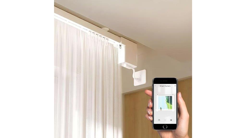 wireless motorized curtain control