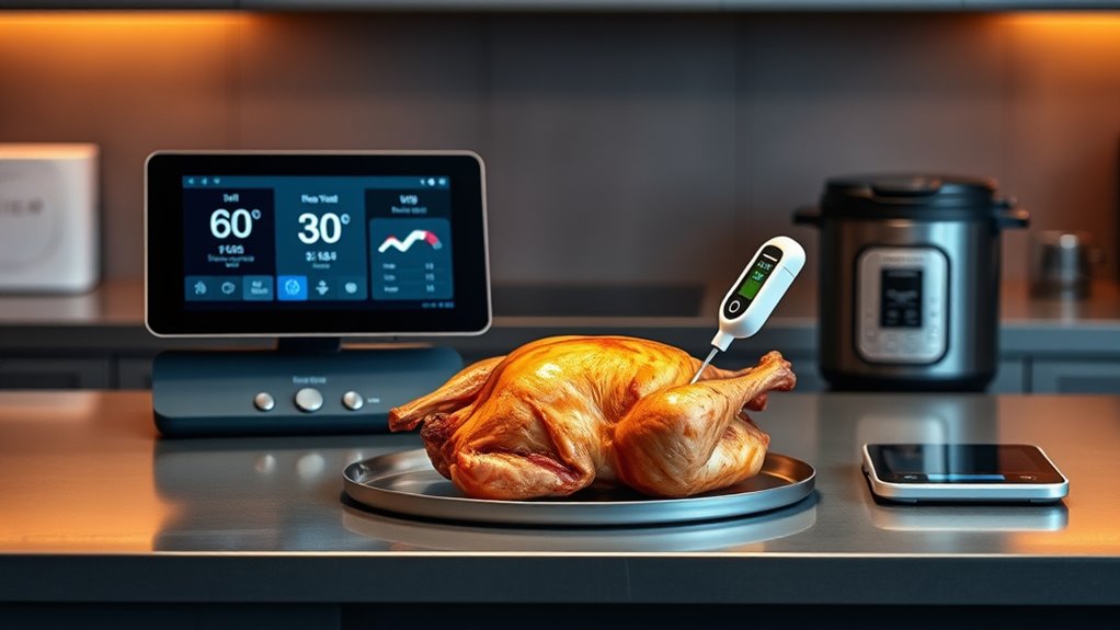 wireless remote meat temperature