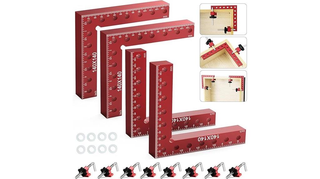 woodworking corner clamps set