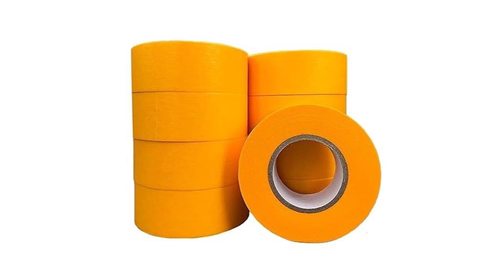yellow masking tape set