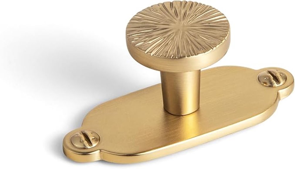 zinc cabinet knob pack