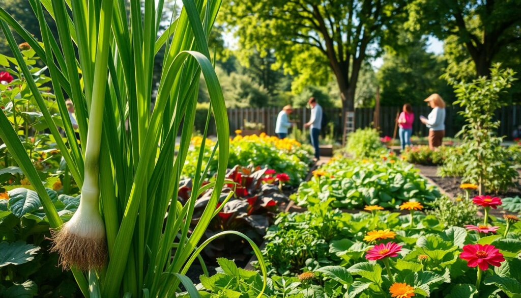 Community garden experiences showcasing companion planting success