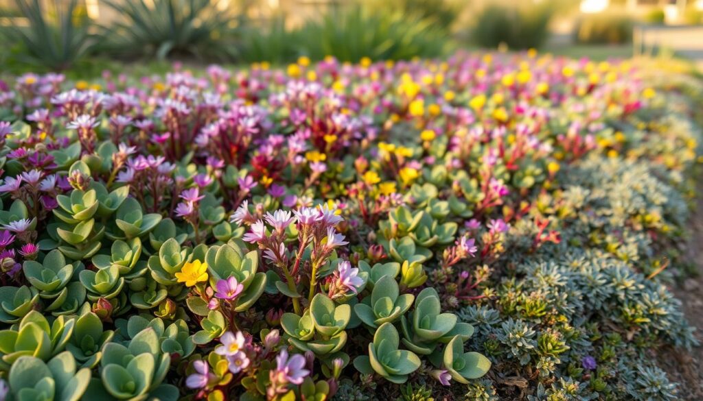 Ground cover plants for ice plant ground cover