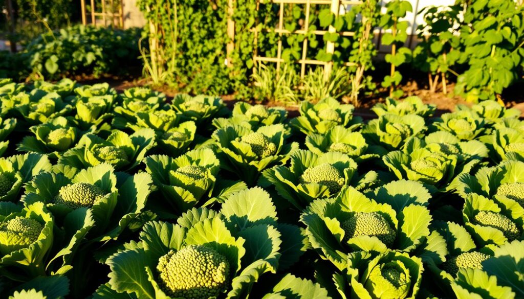 Managing space for broccoli