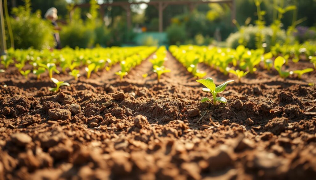 Soil preparation for companion plants