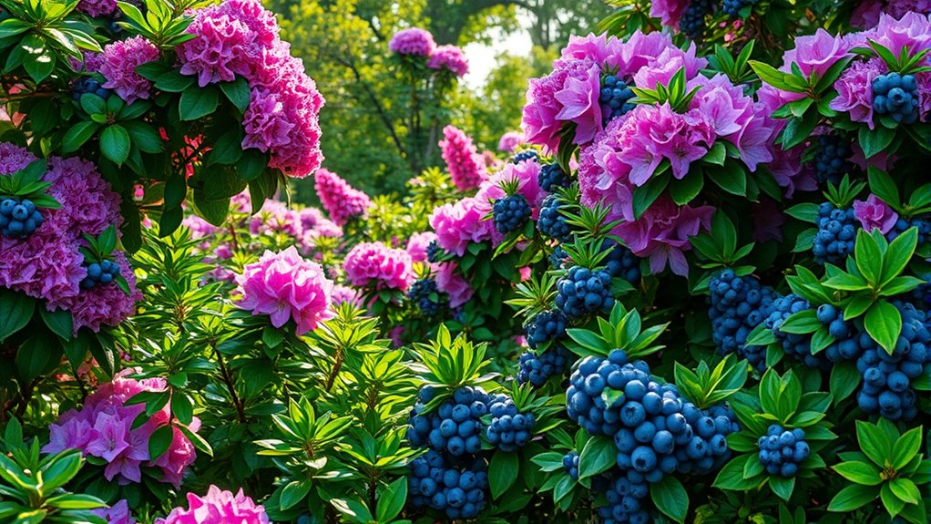 acidic soil flower pollination