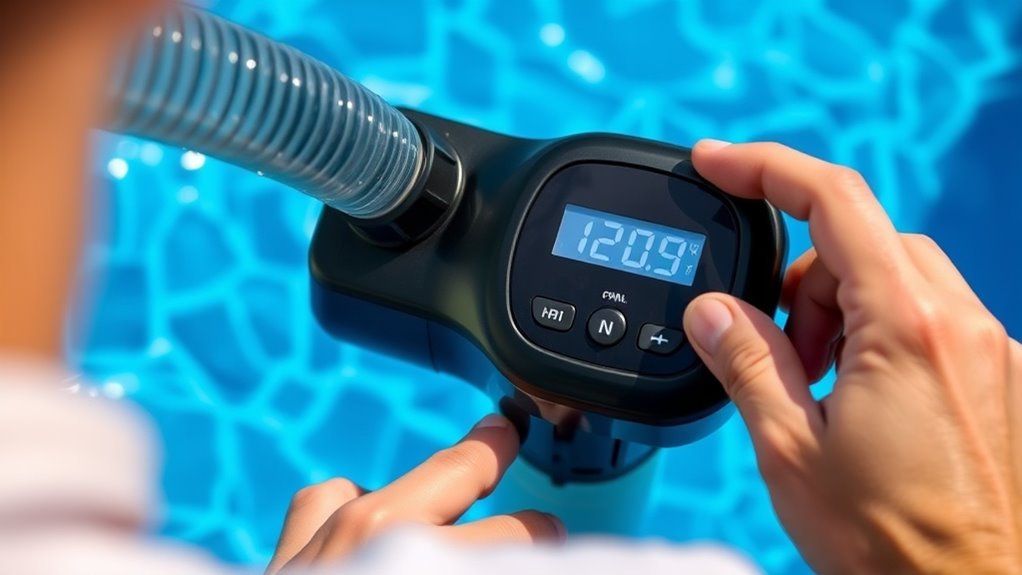 adjust water flow pressure