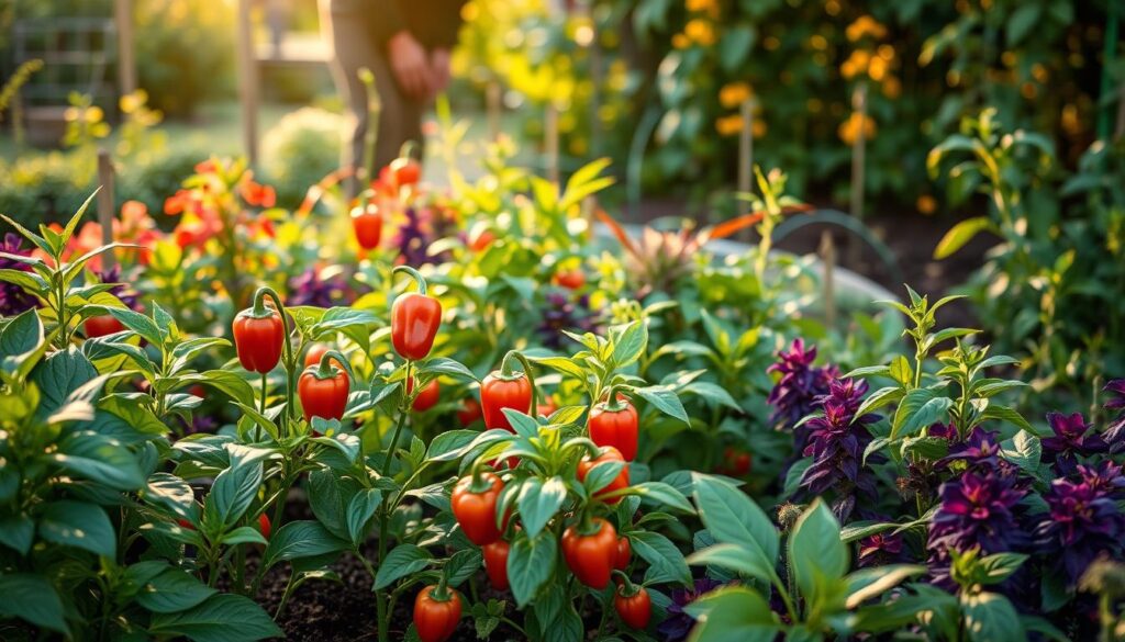 adjusting companion plant mix