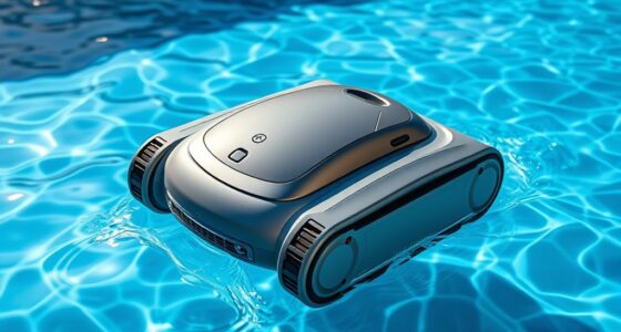 ai enabled robotic pool cleaners
