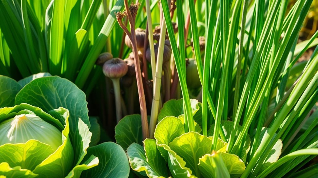 alliums deter pests naturally
