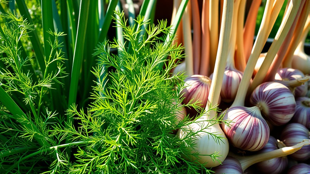 alliums repel pests naturally