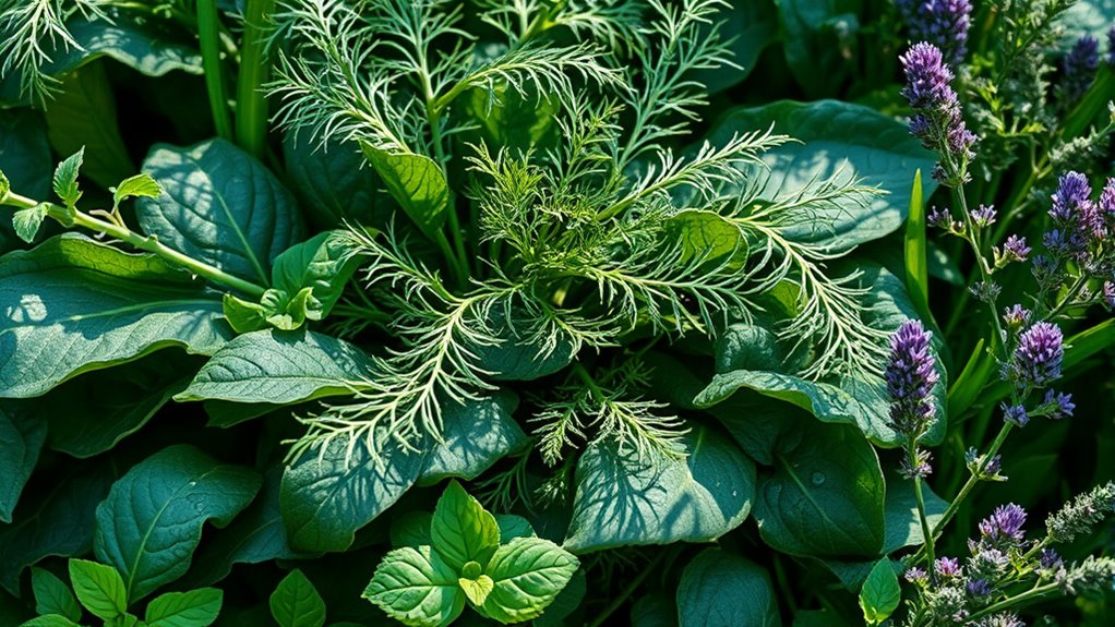 aromatic herbs promote pest control