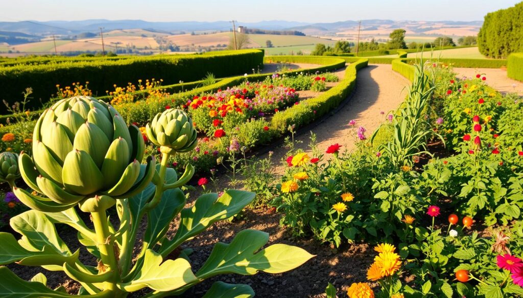 artichoke companion planting tips