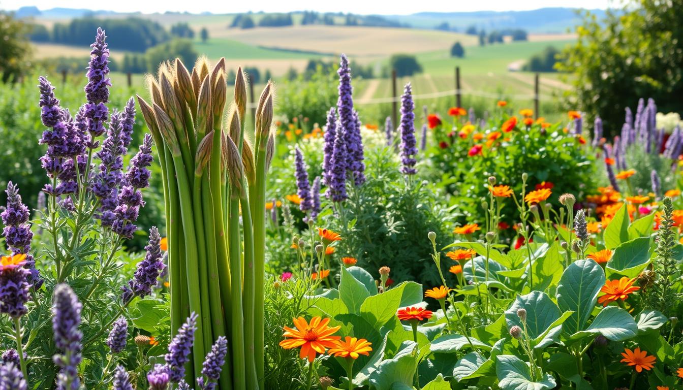 asparagus companion plants