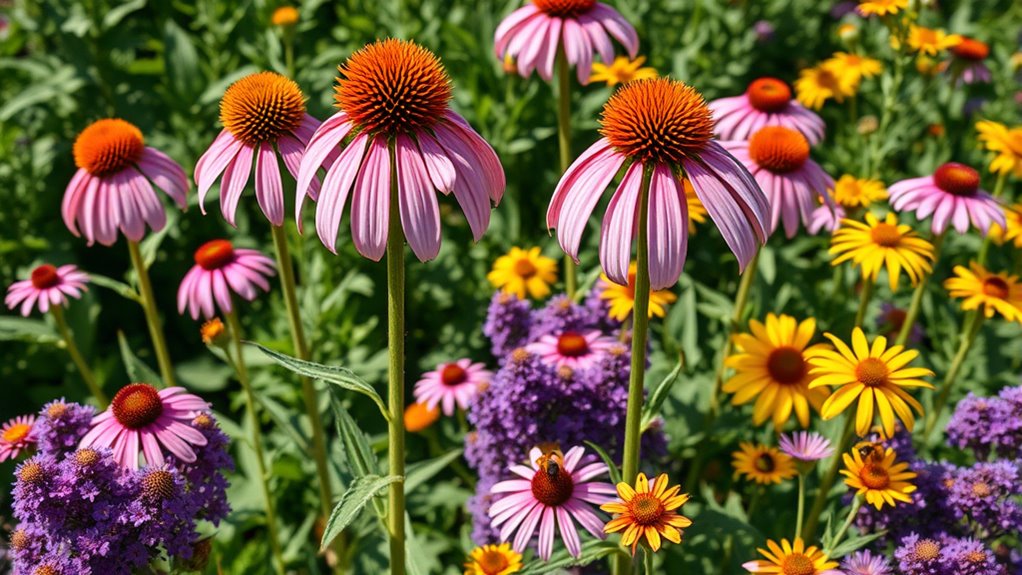 attract pollinators with companion plants