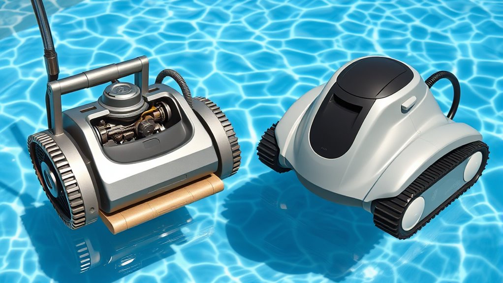 automated efficient pool cleaning