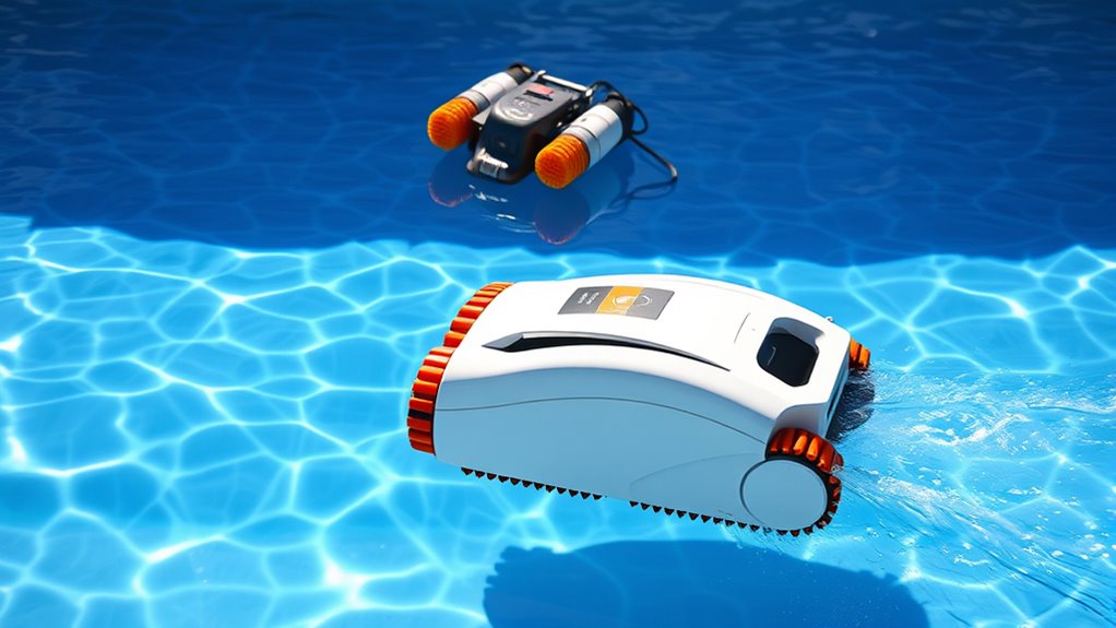 automated efficient pool cleaning